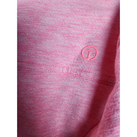 T By Talbots Womens Full Zip jacket, measures Sz L missing brand/size tag pink - Picture 4 of 9